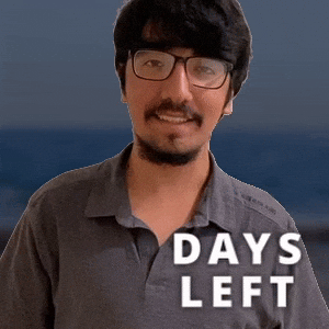 9 DAYS LEFT