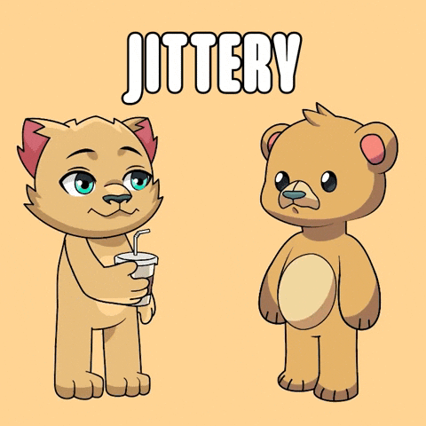 Too Much Coffee GIF by Kabu