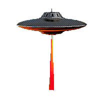 Aliens Ufo Sticker by Insomniac Events