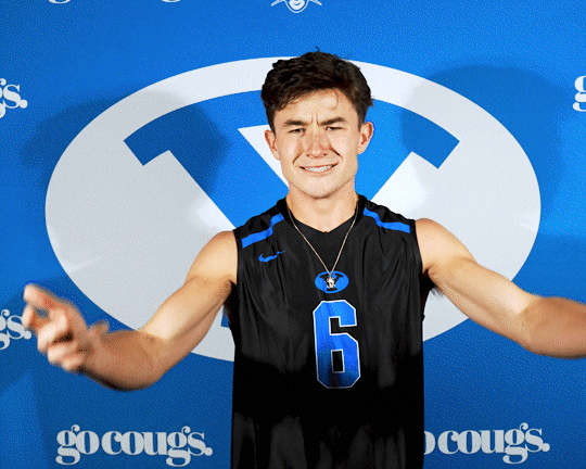 Lets Go Sport GIF by BYU Cougars