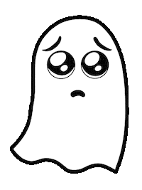 kumarismall ghost kumarismall kumarismallshop Sticker