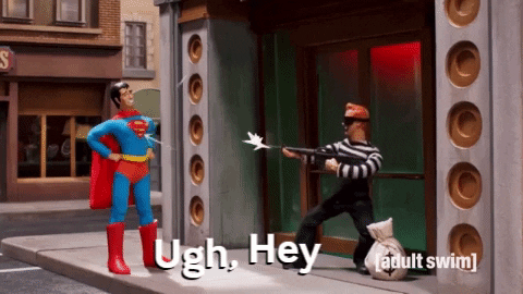 pierre0685 giphygifmaker ugh superman robot chicken GIF