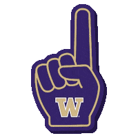 Uw Huskies Sticker by Washington Athletics