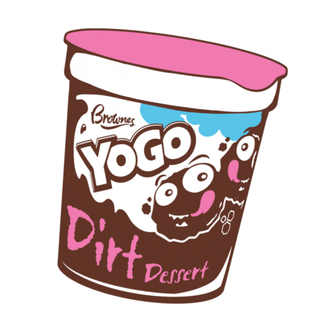 Dirtdessert Sticker by Made in the Pile