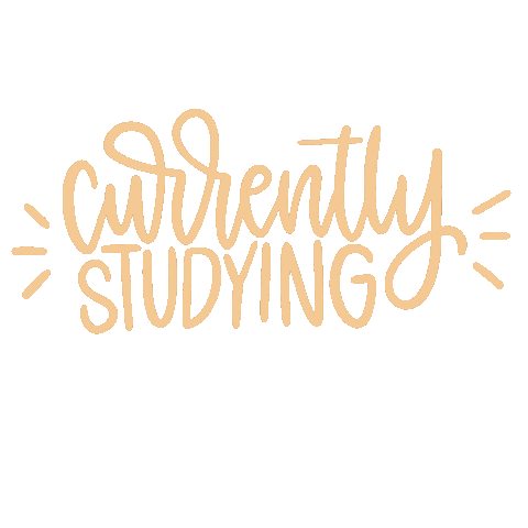 Work Studying Sticker