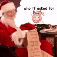 Santa Clause Pink GIF
