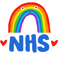 National Health Service Thank You Sticker by ed_illustrates