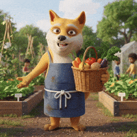 Happy Fresh Vegetables GIF by Doge Pound