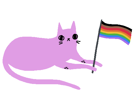 Cat Pride Sticker by Tobyilikecats