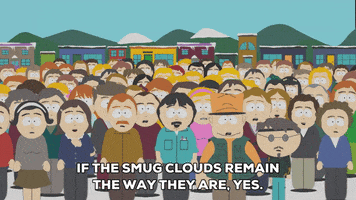 surprised crowd GIF by South Park 