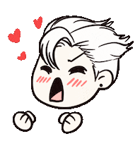 In Love Lovey Sticker