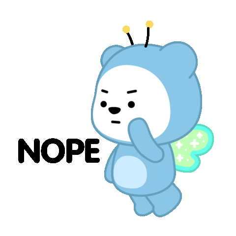 No Way Daniel Sticker by PlayDappTown