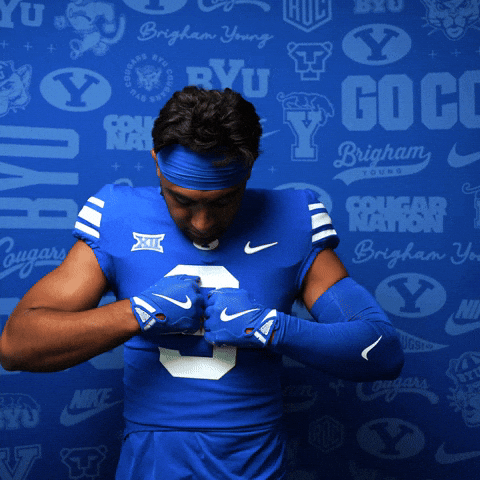 College Football Go Cougs GIF by BYU Cougars