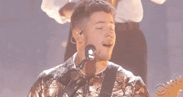 Nick Jonas Relief GIF by Recording Academy / GRAMMYs