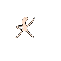 sophiecorrigan party dancing man hooray Sticker