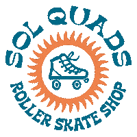 SolQuads sun roller derby rollerskate roller skate Sticker