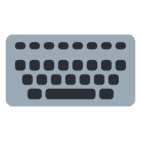 emojivid emoji typing keyboard object Sticker
