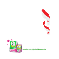 Merdeka Detergent Sticker by Unilever Indonesia