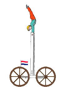 Acrobat Perpetual Motion Sticker