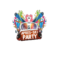 Apres-Ski Sticker by Kermis Gaanderen