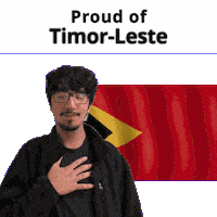 Timor-Leste Tl Sticker
