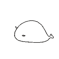 Sleepy Fish Sticker