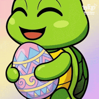 Bonk Easter Egg GIF by Buddies for Paws