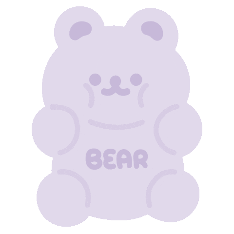 Bear Sweets Sticker by THE RECORDER FACTORY