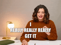 I Get It Amy GIF by FastForwardAmy