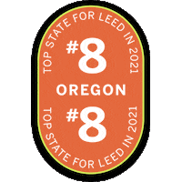 Oregon Leed Sticker by U.S. Green Building Council