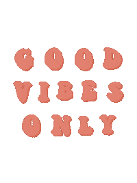 Happy Good Vibes Sticker