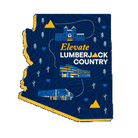 College University Sticker by NAUADV