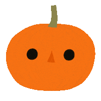 Jack O Lantern Halloween Sticker by Nina Cosford