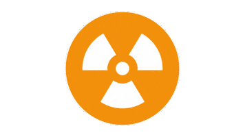 emojivid emoji emojivid symbols radioactive Sticker