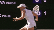 Iga Świątek GIF by Wimbledon