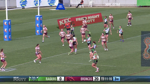 Womens Rugby League Nrl GIF by Canberra Raiders
