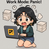 Work Chibi GIF by Persona