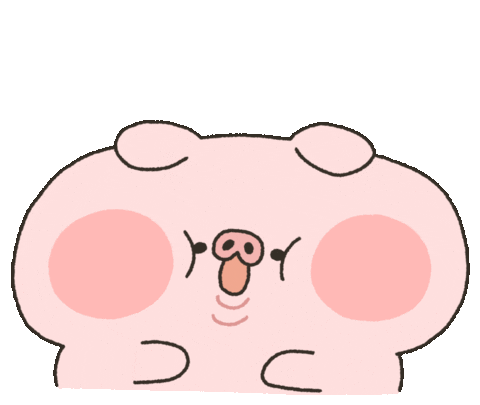 Laugh Pig Sticker