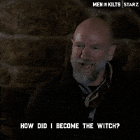 Graham Mctavish Witch GIF by Men in Kilts: A Roadtrip with Sam and Graham