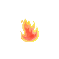 Camping On Fire Sticker by Color Snack Creative Studio