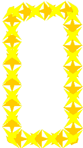Star Frame Sticker