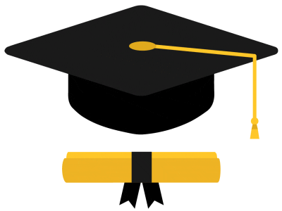 Hat Graduation Sticker by Kennesaw State University