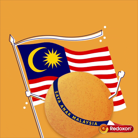 Redoxon giphyupload orange malaysia independence GIF