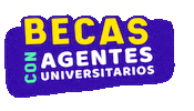 Becas Sticker by Agentes Universitarios