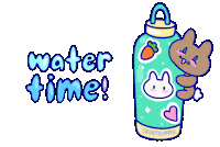 Stay Hydrated Water Bottle Sticker