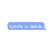 gnwgambars text water hydrate drink water Sticker