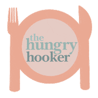 Hungry Hooker Sticker by Mara Bloom