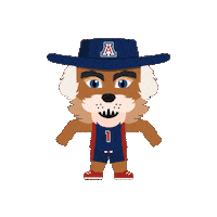 Wilbur Arizonawildcats Sticker by The University of Arizona