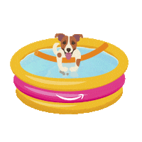 Amazon Prime Swimming Sticker by Amazon