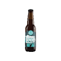 Drollebirra beer bottle rotate birra Sticker